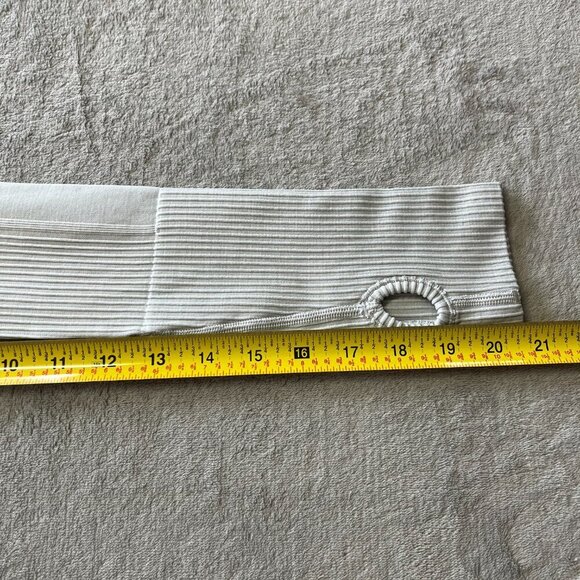 Lululemon Rest Less Pullover Heathered Silver Spoon - Picture 8 of 10